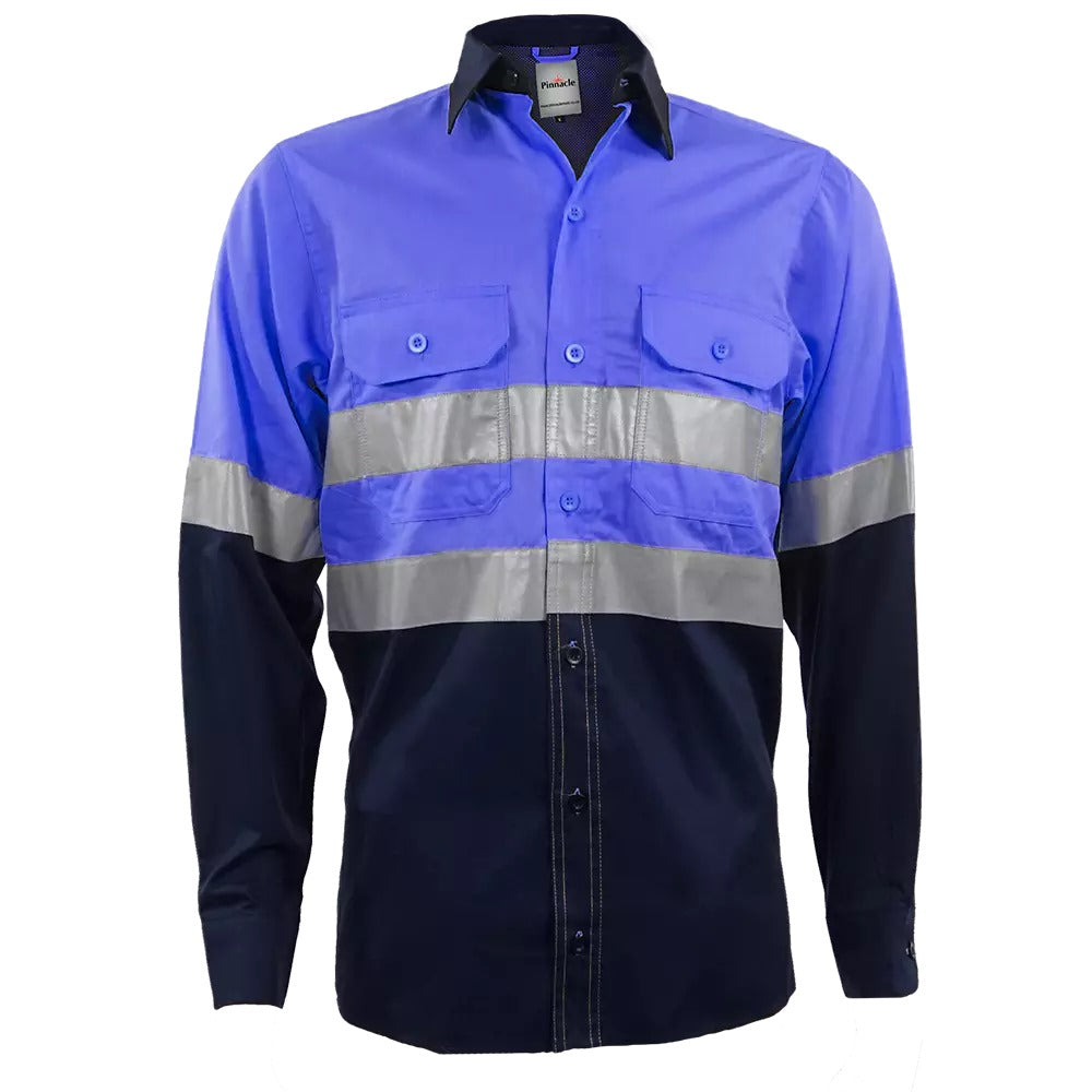 Vented Reflective Mining Shirt - Various Colours