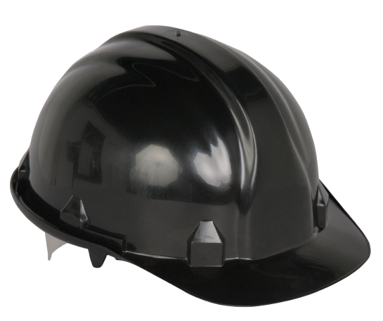 Hard Hat-black-SABS Approved-Standard Peak