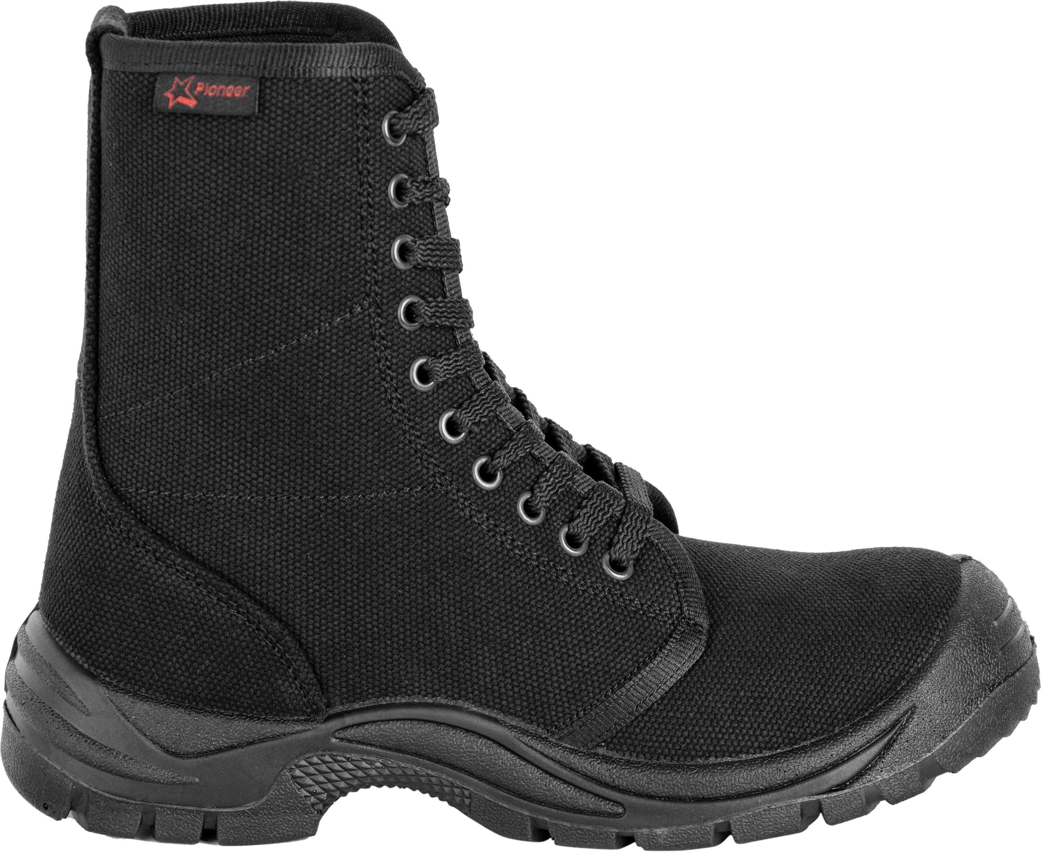 Pioneer Guardian Premium Canvas Combat Boot-safety footwear-security