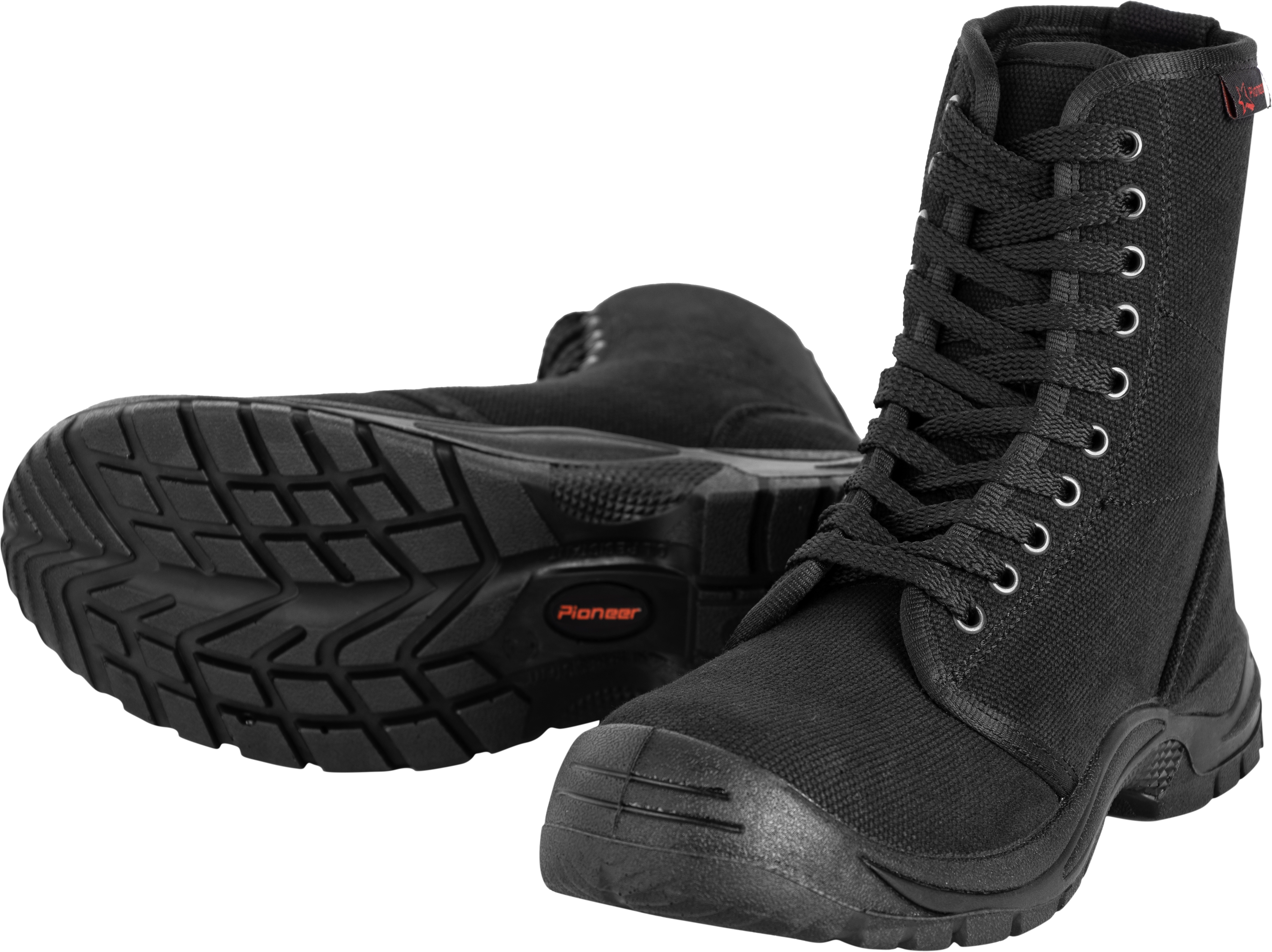 Pioneer Guardian Premium Canvas Combat Boot-safety footwear-security uniform